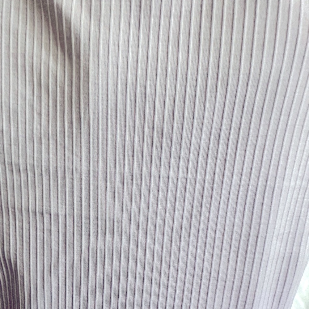 Lululemon Ribbed Ebb to street Tank Top in Light Purple size 10 - Picture 3 of 5
